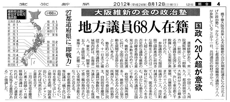 東京新聞