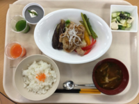 葛飾の元気食堂試食